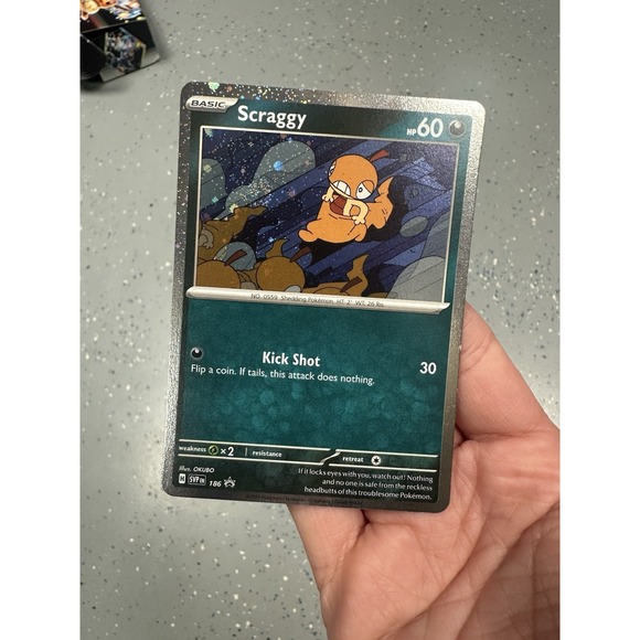 scraggy pokemon card {109/193}Scraggy (Ball Mirror) Common Card Type Scraggy (049/BW-P Japanese Promo) -